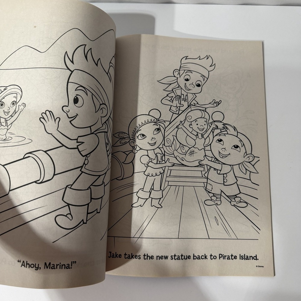 Disney Junior Big Fun Book to Color ~ All Me Mateys! Paperback Coloring Book - Picture 6 of 9